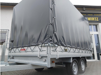 Remorque rideaux coulissants Anssems Hochlader PSX - S 2500 325x178x30cm 180cm Hochplane grau (L) 2500kg Aktion: photos 3