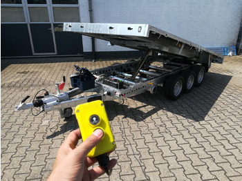 Remorque benne Brian James Trailer CarGO Tipper 2 elektrisch 360x195x30cm Stahlbordwände Pendel 12" Tridem 3,5t on: photos 3 Remorque benne Brian James Trailer CarGO Tipper 2 elektrisch 360x195x30cm Stahlbordwände Pendel 12" Tridem 3,5t on: photos 3