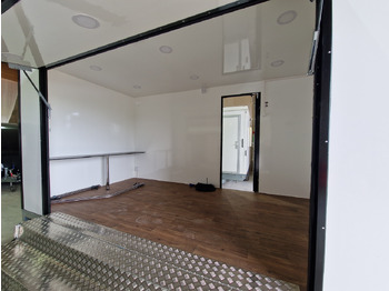 Remorque magasin Event Trailer Bühne Schowroom 410x220x220cm Treppe Tür LED Beleuchtung 2000kg: photos 3
