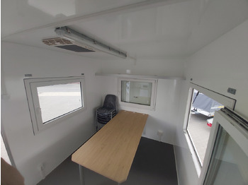 Remorque magasin Mobiles Büro 410x220x220cm Tür + 3 Fenster + WC Raum + Stauraum + Klima (XL) 1500kg: photos 3