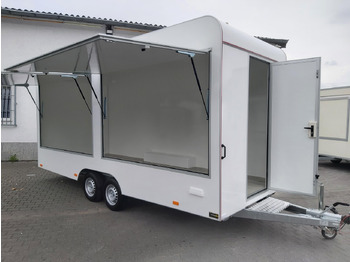 Remorque magasin Verkaufsanhänger VK 522 200 aero retro 520x200x230cm 2 Seitenklappen 230V Licht 2700kg Abverkauf: photos 3