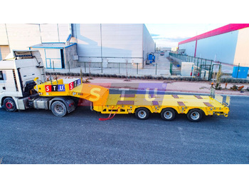 Semi-remorque surbaissé neuf STU 3 Axle Hydraulic Steering Low Loader: photos 2