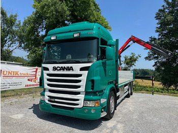 Camion plateau SCANIA R 480