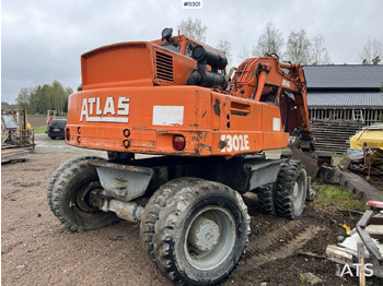 Pelle sur pneus Atlas 1302 E Wheeled excavator with attachments (VIDEO): photos 4