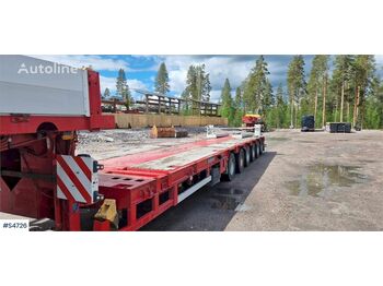 Semi-remorque surbaissé GOLDHOFER STZ-L6-61/80 AA F1 MACHINE TRAILER: photos 1