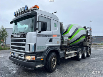 Camion malaxeur SCANIA R124