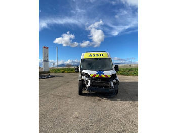 Ambulance Fiat LES DAUPHINS/DUCATO TORINO 2.3M-Jet 160 endommagée: photos 2