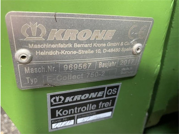 Matériel de fenaison Krone Easy Collect 750-2: photos 3