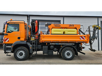 Camion benne, Camion grue MAN TGM 18.290 4x4 Palfinger PK7001 Kran Funk Euro5: photos 5