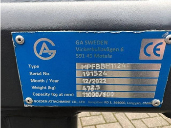 Fourches Volvo Systeem Vorken 11 tons NEW: photos 4