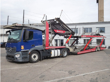Camion porte-voitures Mercedes-Benz Actros 1843 mit Euro Lohr, Retarder, VDI Certifi: photos 2