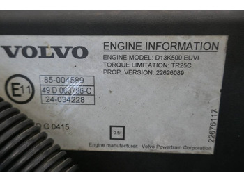 Moteur pour Camion Motor D13K500 Volvo FH: photos 5