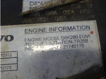 Moteur pour Camion Motor D8K280 Volvo FL: photos 4