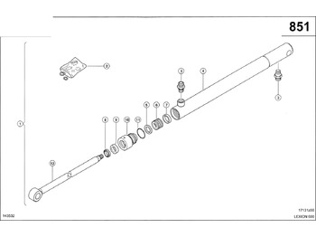 Vérin hydraulique CLAAS