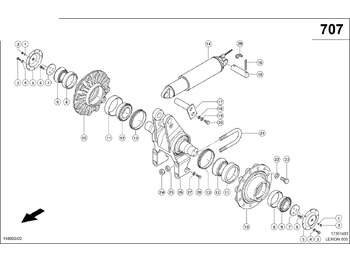 Suspension CLAAS
