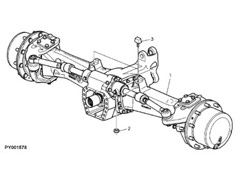 Essieu avant JOHN DEERE