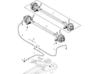 Essieu et pièces JOHN DEERE