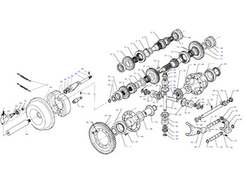 Boîte de vitesse et pièces MASSEY FERGUSON