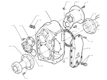 Boîte de vitesse et pièces MASSEY FERGUSON
