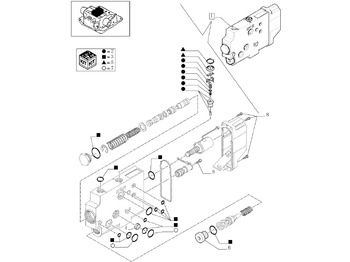 Valve hydraulique NEW HOLLAND