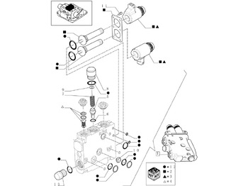 Valve hydraulique NEW HOLLAND