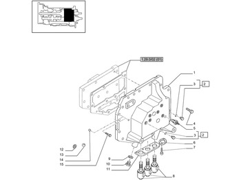 Boîte de vitesse et pièces NEW HOLLAND