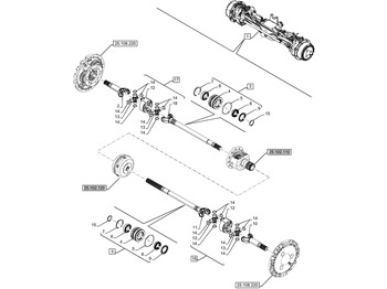 Demi arbre NEW HOLLAND
