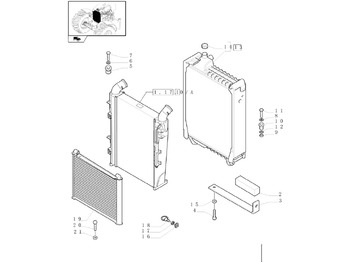Radiateur d'huile NEW HOLLAND