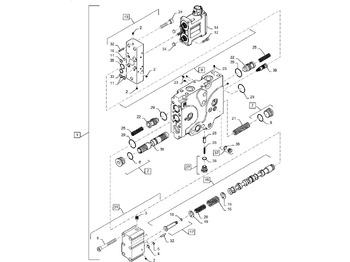 Valve hydraulique NEW HOLLAND
