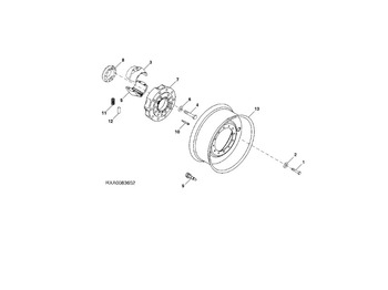 Pneus et jantes JOHN DEERE