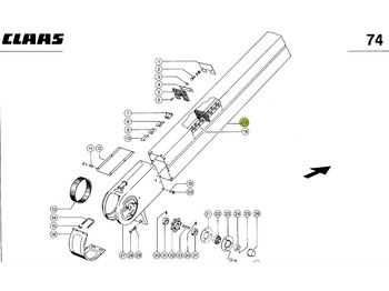 Pièces de rechange CLAAS