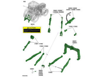 Pièces de rechange JOHN DEERE