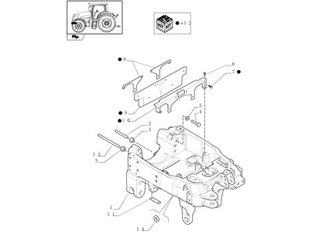 Pièces de rechange NEW HOLLAND