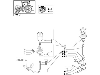 Pièces de rechange NEW HOLLAND