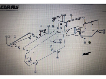 Pièces de rechange CLAAS