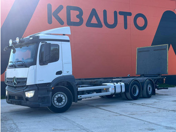 Camion porte-conteneur/ Caisse mobile MERCEDES-BENZ Antos
