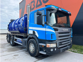 Camion hydrocureur Scania P 420 6x2*4 ADR TANK INTERCONSULT 14230 l / VACUUM Pagani MEC 8000 year 2017: photos 3