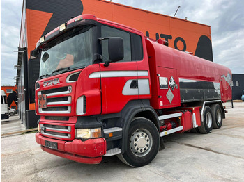 Camion citerne pour transport de carburant Scania R 420 6x2 ADR / STAINLESS STEEL TANK 9500 l / FULL STEEL SUSPENSION: photos 2