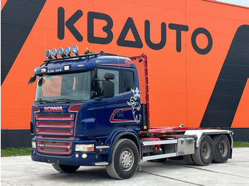 Camion ampliroll SCANIA R 500