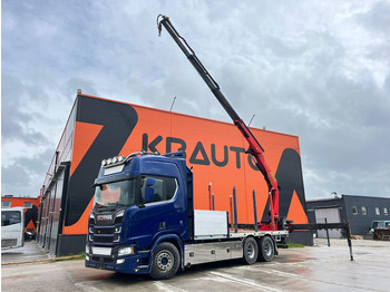 Camion plateau SCANIA R 650