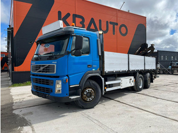 Camion plateau, Camion grue Volvo FM 9 300 6x2*4 HIAB 085D-3 / PLATFORM L=6320 mm: photos 2