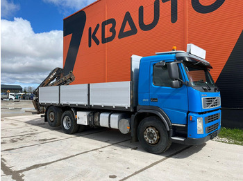 Camion plateau, Camion grue Volvo FM 9 300 6x2*4 HIAB 085D-3 / PLATFORM L=6320 mm: photos 4