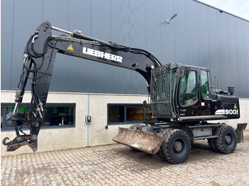 Pelle sur pneus LIEBHERR A 904 C
