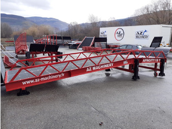 Rampe de chargement neuf Loading Ramp with with electric tilting bridge -  AZ RAMP - STAR- 15T-ZR-E. 15 ton capacity: photos 2