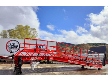 Rampe de chargement neuf Loading Ramp with with hydraulic tilting bridge -  AZ RAMP - STAR-RL- 15T. 15 ton capacity: photos 3