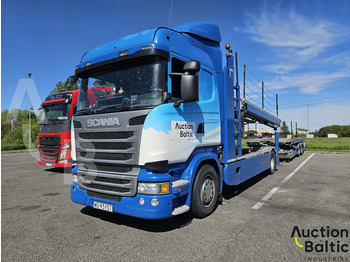 Camion porte-voitures SCANIA R 450