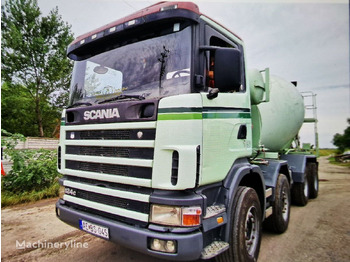 Camion malaxeur Scania 124 420: photos 1