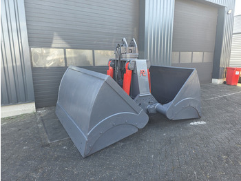 Benne preneuse pour Engins de chantier clamshell 6000 liter sennebogen fuchs liebherr lh clamshell: photos 3