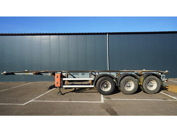 Semi-remorque porte-conteneur/ Caisse mobile GROENEWEGEN