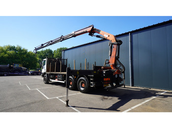 Camion grue Iveco EUROTRAKKER CURSOR 350 6X4 FLATBED WITH PALFINGER PK 20002 CRANE: photos 3